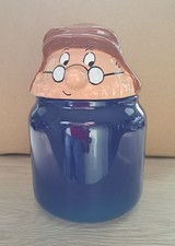 Wade Tetley Tea Folk teabag pot . Wade Pottery. 1998.