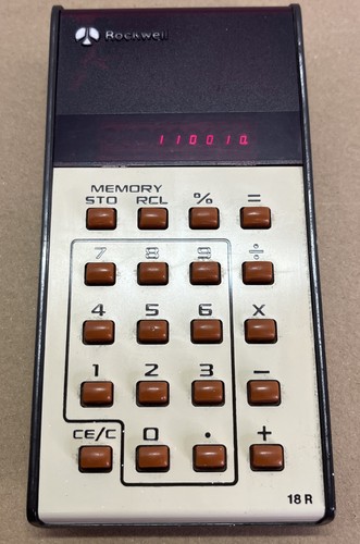 Rockwell electronic calculator - electronic,