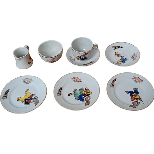 Vintage children tea - vintage, set