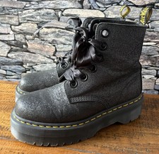 Dr Martens Molly Black Sparkly