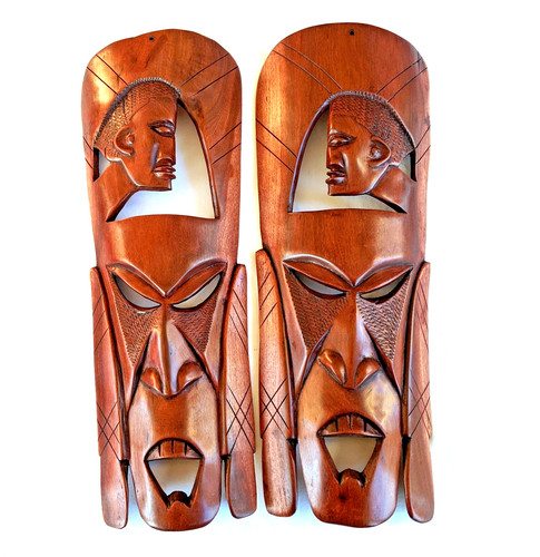 Hand carved african rosewood - hand,