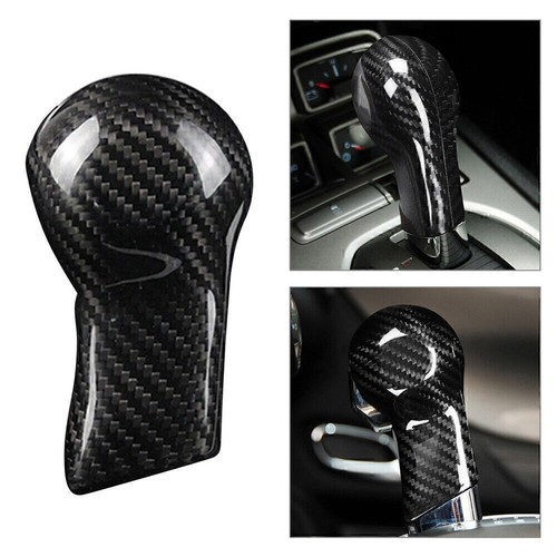 Carbon fiber shift knob cover - fiber,