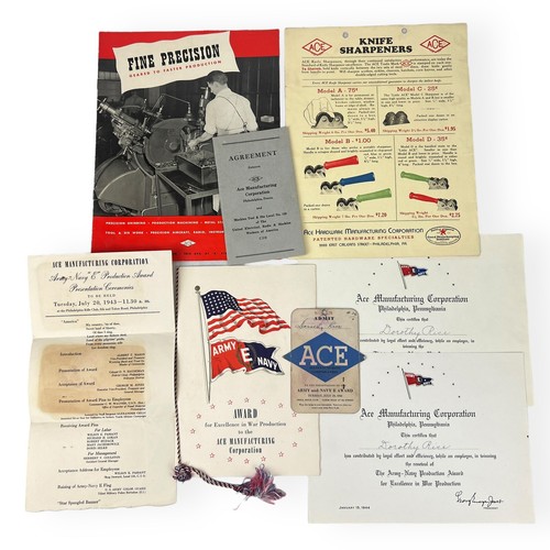 Wwii army navy award - wwii, e