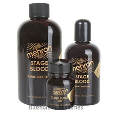 A854 Mehron Stage Fake Blood Halloween Special Effect Costume Makeup Dark Venous
