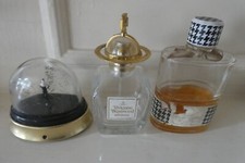 3 collectable. Perfume bottles