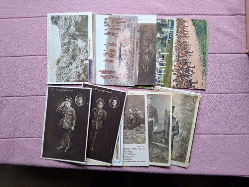 Postcards military 20 - -,