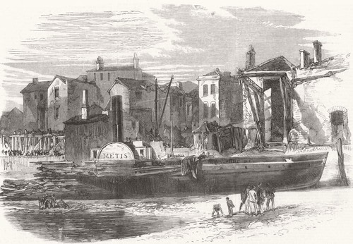 London wreck thames - wreck, of