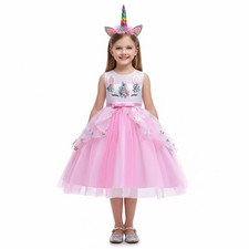 Girls Princess Unicorn Fancy