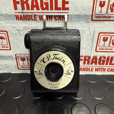 Rare Vintage VP Twin Pocket Camera 1950's  Bloomed Bolco Lens