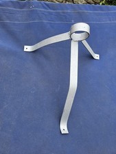 welded steel flagpole  wall bracket