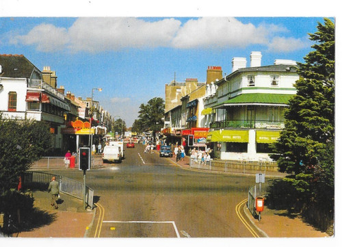 Postcard clacton sea pier - -,