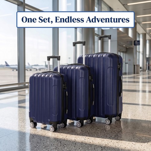 Suitcase set piece abs - 3,