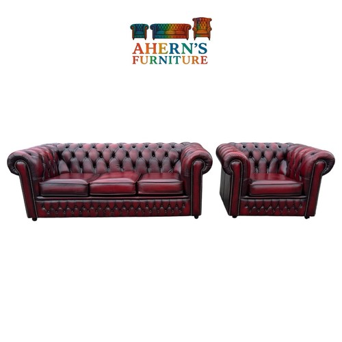 Saxon oxblood leather - saxon,
