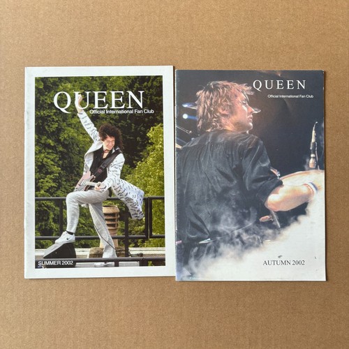 Queen fan club magazine - queen,