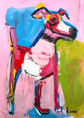 Keena original art abstract - keena,