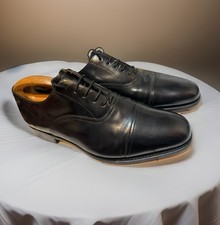 Charles Tyrwhitt Classic Black Leather Oxford Formal Shoes UK 11F EU 46 US 12