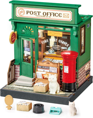 Diy miniature house kit model - diy,