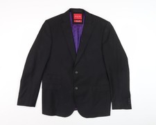 Jimmy Bee Men's Black Slim Fit