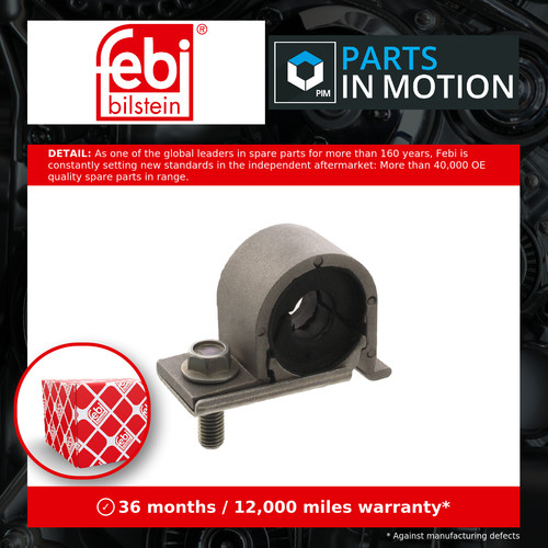 Anti roll bar - roll, bush