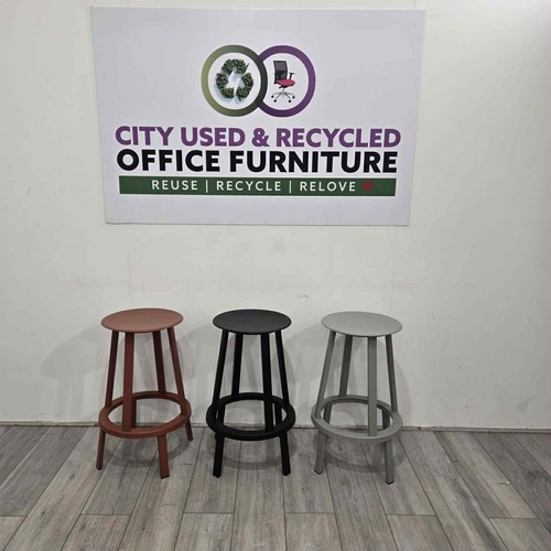 Hay bar stool black - hay, grey