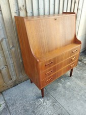 Mid Century Teak Bureau / Desk