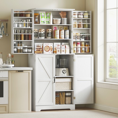 Farmhouse kitchen pantry - farmhouse,