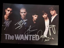 The Wanted - Hand SIGNED Photo