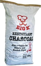 Big K El Cubano Restaurant Grade Charcoal, 15kg Bag Marabu Lumpwood Charcoal