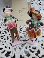 ROYAL doulton Figurines PEARLY boy NN2035 and PEARLY girl NN1370
