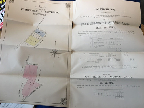 Property sale 1887 - sale,