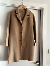 & Other Stories camel relaxed wool blend coat 