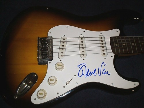 Steve vai signed guitar fender - steve,