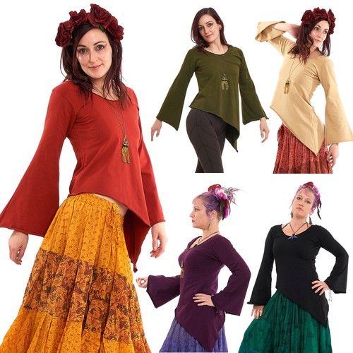 Boho pixie top psy trance - boho,