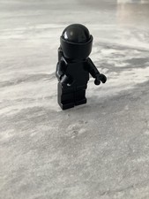 Lego All Black Spaceman Figure