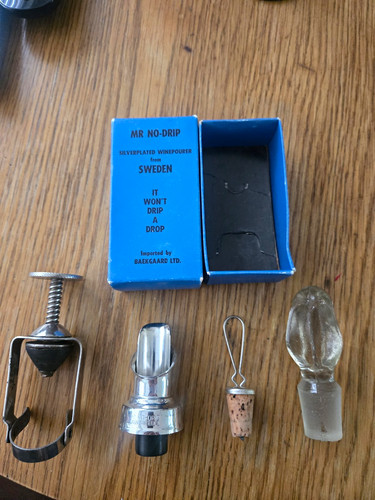 Vintage barware set drip - barware,