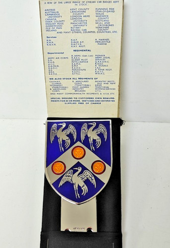 Vintage car badge gaunt - vintage,