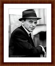 Frank Sinatra 8.5 x 11 Black &