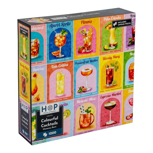 The house puzzles colourful - house, of