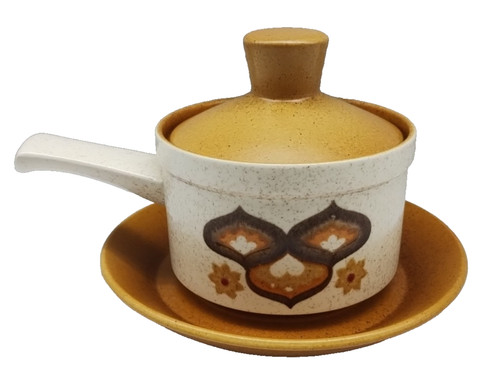 Soup bowl saucer - vtg, kalabar