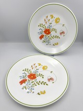 2x Corelle Wild Flowers Dinner