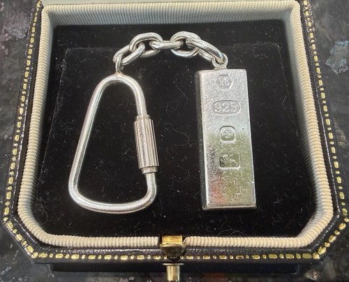 Vintage sterling silver ingot - silver,