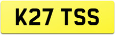 Kits cherished old car reg - kits,
