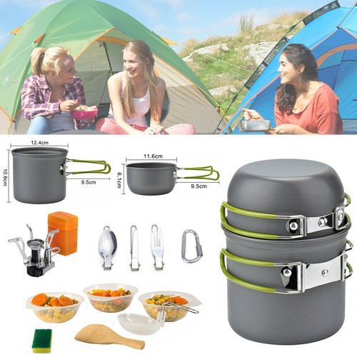 Portable gas camping stove - portable,