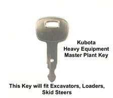 Kubota Master Plant Key for