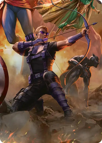 Mtg hawkeye trick - shot, art