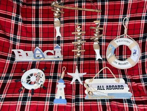 Nautical beach decor - beach, signs