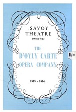 D'Oyly Carte Opera Co. 1963 -