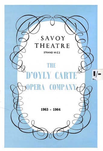 Oyly carte opera - carte, co.