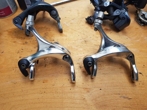 Polished road break calipers - polished,