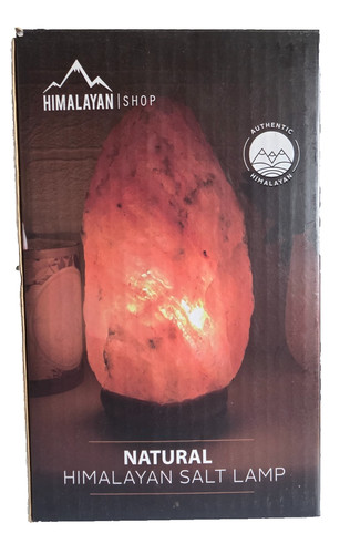 Himalayan pink salt lamp - himalayan,